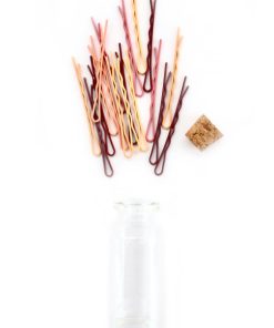 Mini Sleek Hair Bobbies  |  Beachwood Rose